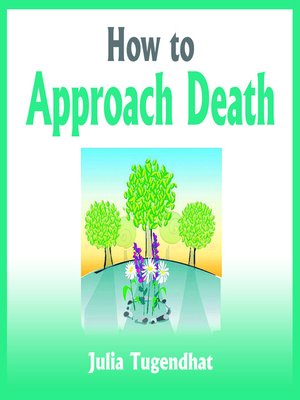 cover image of How to Approach Death